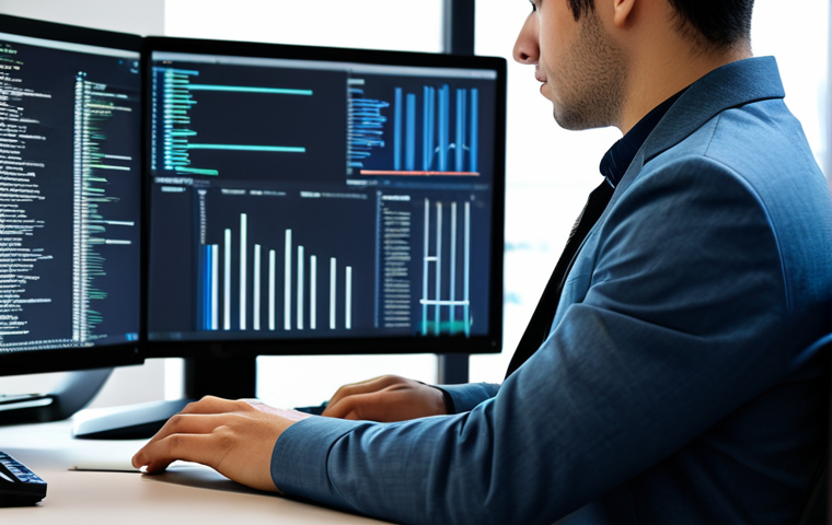 **

"A software engineer in a modern office environment, fully clothed in appropriate business casual attire, working on a computer with lines of code visible on the screen, perfect anatomy, natural pose, well-formed hands, proper finger count, safe for work, appropriate content, professional, modest."

**