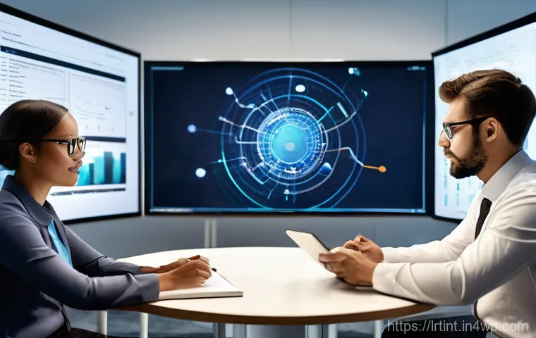 대화형 AI 프레임워크 라이브러리 총정리 - **Image Prompt:** A vibrant, dynamic developer's workstation filled with multiple monitors displayin...